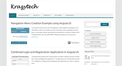 Desktop Screenshot of krazytech.com
